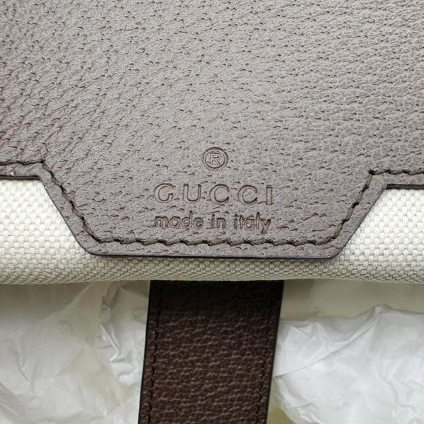 GUCCI Monogram Jumbo GG Canvas Backpack Brown 678829