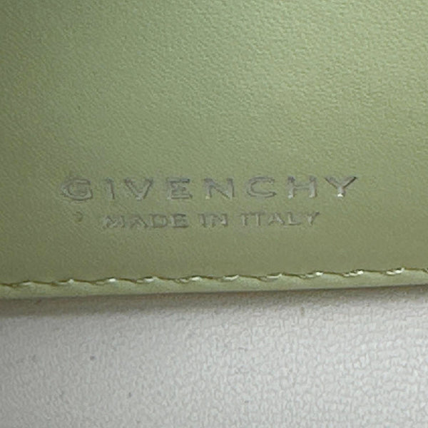GIVENCHY 4G Mini Smooth Leather Crossbody Bag Green
