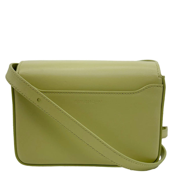 GIVENCHY 4G Mini Smooth Leather Crossbody Bag Green