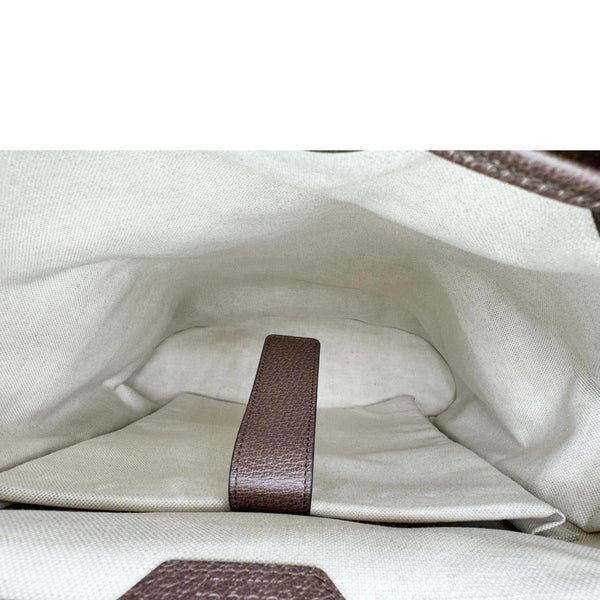 GUCCI Monogram Jumbo GG Canvas Backpack Brown 678829