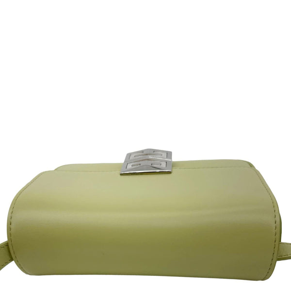 GIVENCHY 4G Mini Smooth Leather Crossbody Bag Green
