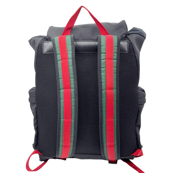 GUCCI Techpack Techno Canvas Backpack Black 429037