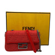 Fendi  Baguette Technical Fabric FF Midi Chain Shoulder Bag