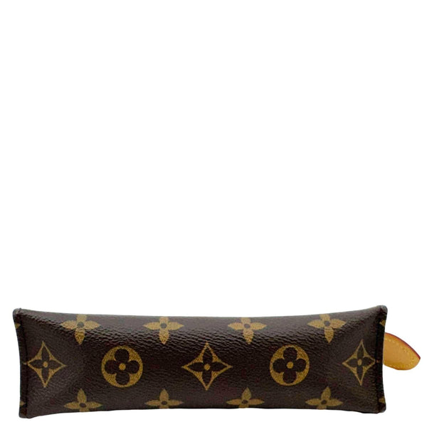 LOUIS VUITTON Toiletry Pouch 19 Monogram Canvas Clutch Brown