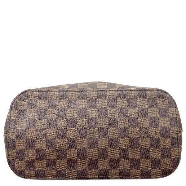 LOUIS VUITTON Siena MM Damier Ebene Shoulder Bag Brown