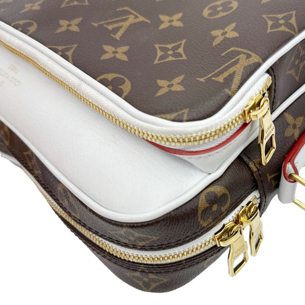 LOUIS VUITTON x NBA Monogram Nil Monogram Canvas Messenger Bag Brown
