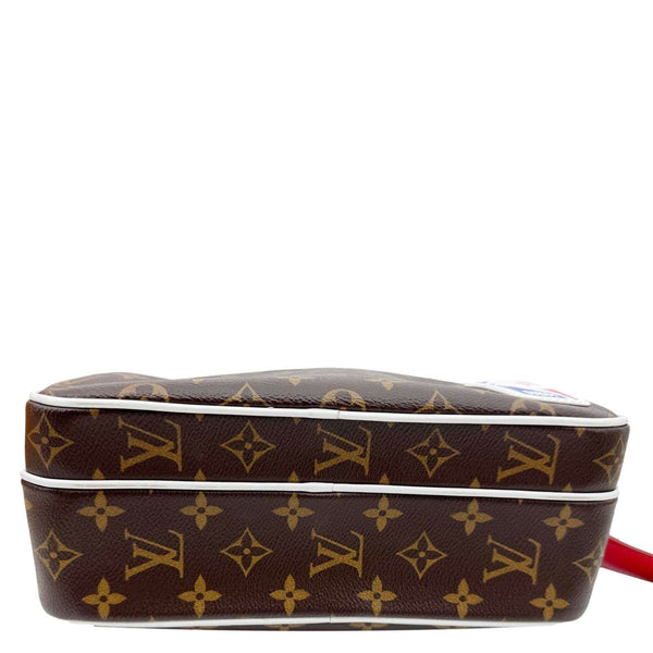 LOUIS VUITTON x NBA Monogram Nil Monogram Canvas Messenger Bag Brown