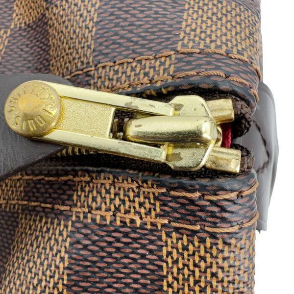 LOUIS VUITTON Speedy 30 Damier Ebene Satchel Bag Brown