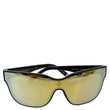 LOUIS VUITTON LV Shadow Z1843U Nylon Frame Square Sunglasses Gold