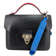 LOUIS VUITTON Neo Monceau Epi Leather Crossbody Bag Black