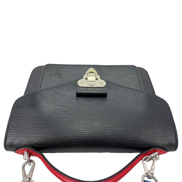 LOUIS VUITTON Neo Monceau Epi Leather Crossbody Bag Black
