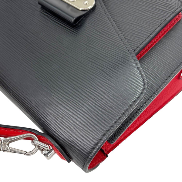 LOUIS VUITTON Neo Monceau Epi Leather Crossbody Bag Black