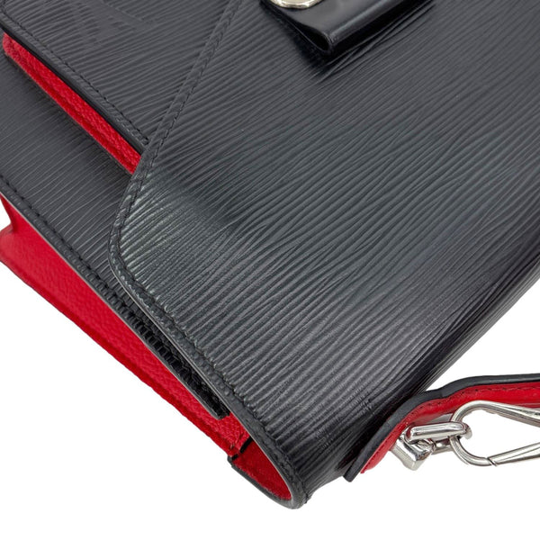 LOUIS VUITTON Neo Monceau Epi Leather Crossbody Bag Black