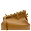 FENDI First Small Nappa Leather Shoulder Bag Brown