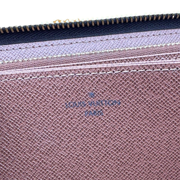 LOUIS VUITTON Monogram Canvas Zippy Wallet Brown