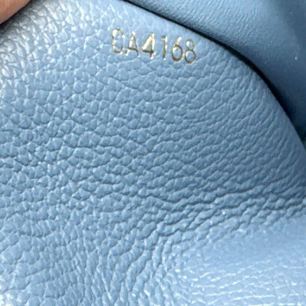 LOUIS VUITTON Sarah Monogram Empreinte Leather Wallet Beige