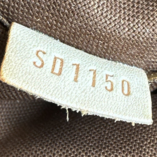 LOUIS VUITTON Tivoli GM Monogram Canvas Satchel Bag Brown