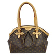 LOUIS VUITTON Tivoli GM Monogram Canvas Satchel Bag Brown