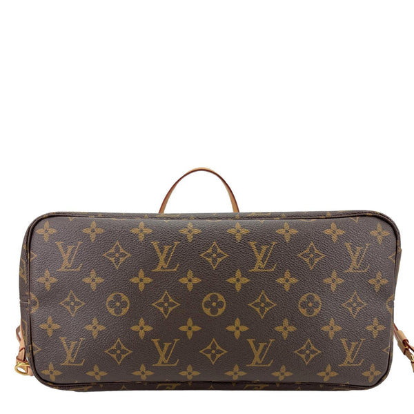 LOUIS VUITTON x Sun Yitian Neverfull MM Rabbit Monogram Canvas Tote Bag Brown