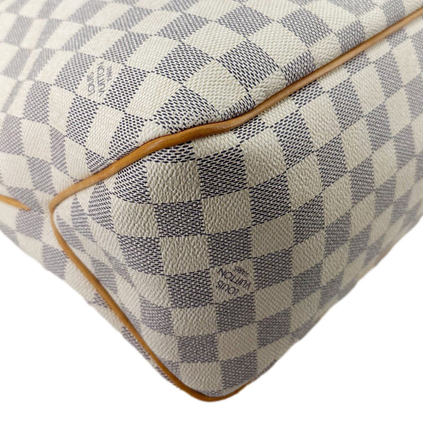 LOUIS VUITTON Delightful Damier Azur Hobo Shoulder Bag White