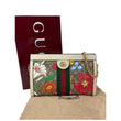 Gucci GG Supreme Flora Web Ophidia Chain Shoulder Bag