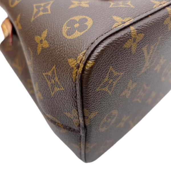LOUIS VUITTON Neonoe BB Monogram Canvas Bucket Bag Brown