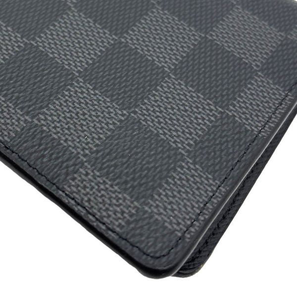 LOUIS VUITTON Brazza Monogram Eclipse Bifold Long Wallet Black
