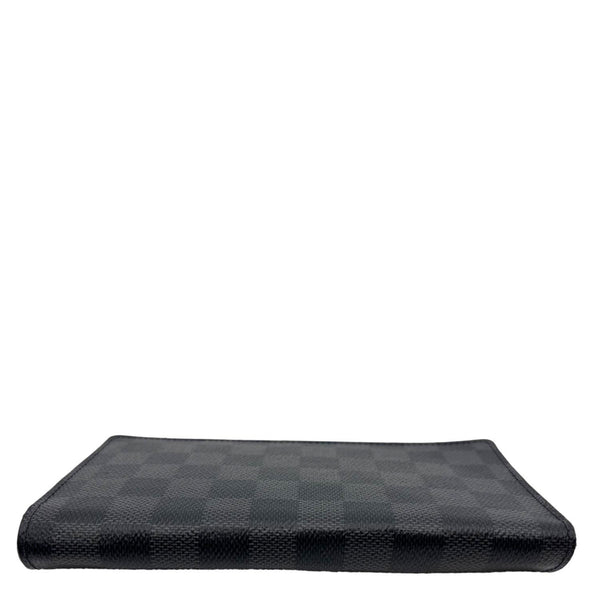 LOUIS VUITTON Brazza Monogram Eclipse Bifold Long Wallet Black