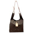 LOUIS VUITTON Atlantis GM Monogram Canvas Shoulder Bag Brown