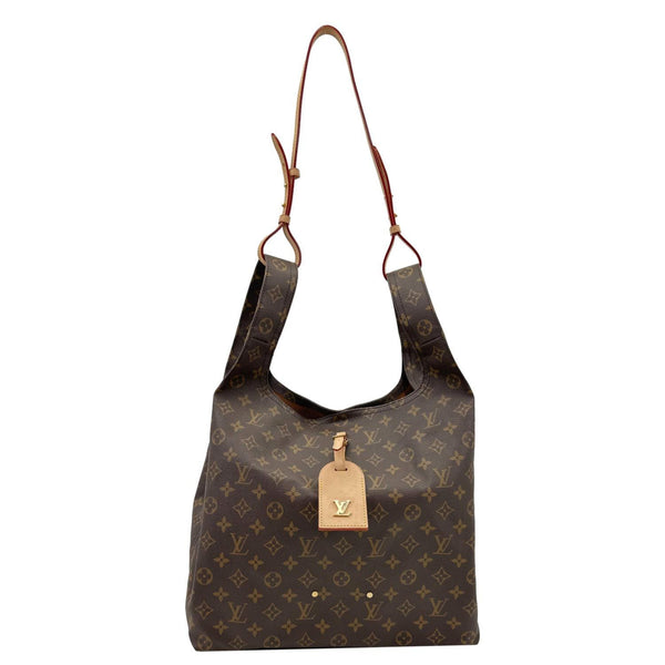 LOUIS VUITTON Atlantis GM Monogram Canvas Shoulder Bag Brown