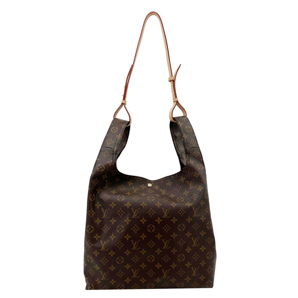 LOUIS VUITTON Atlantis GM Monogram Canvas Shoulder Bag Brown