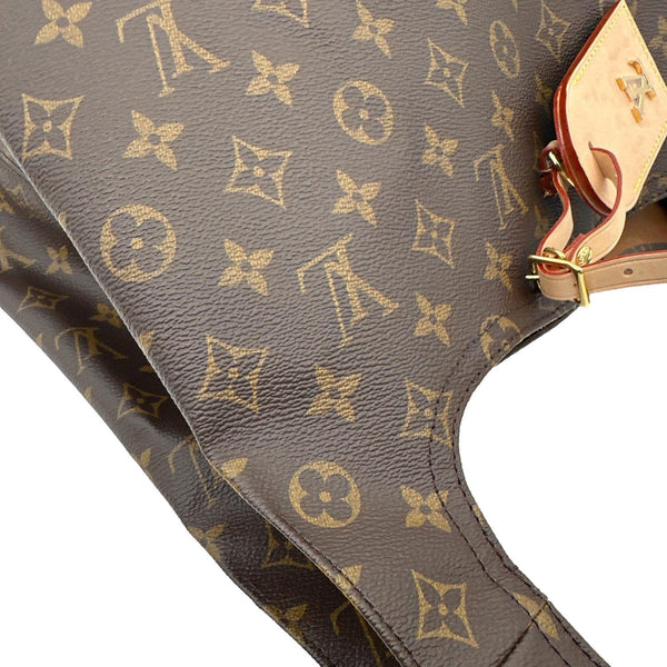 LOUIS VUITTON Atlantis GM Monogram Canvas Shoulder Bag Brown