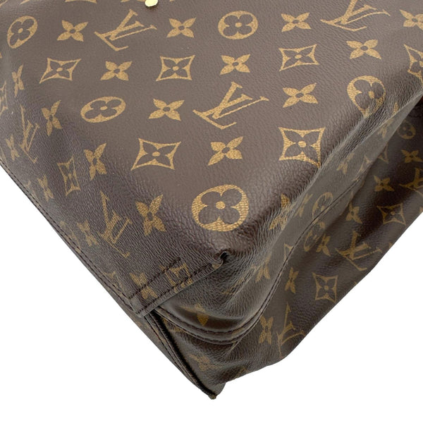 LOUIS VUITTON Atlantis GM Monogram Canvas Shoulder Bag Brown