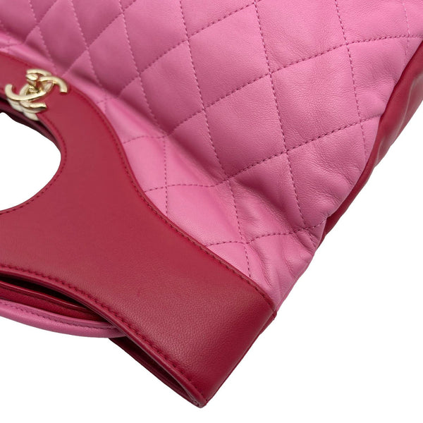 CHANEL Large 31 Shopping Calfskin Leather Shoulder Bag Pink