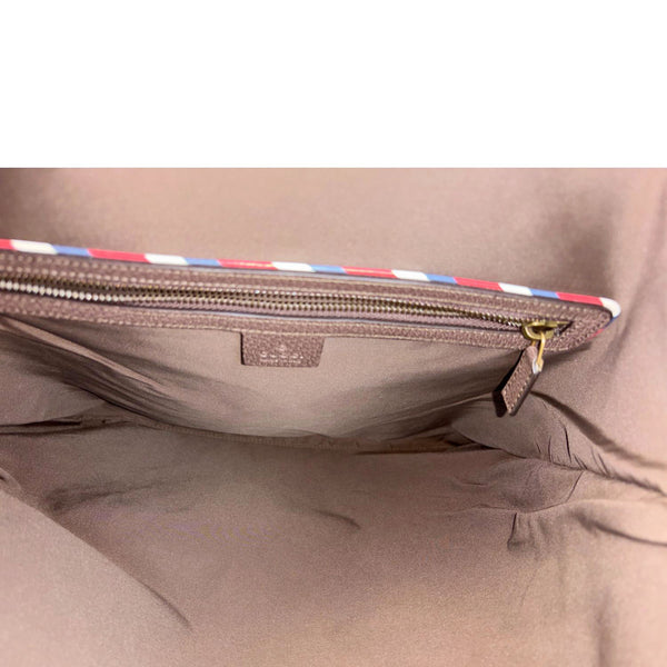 GUCCI Courrier Drawstring GG Supreme Canvas Backpack Beige 473872