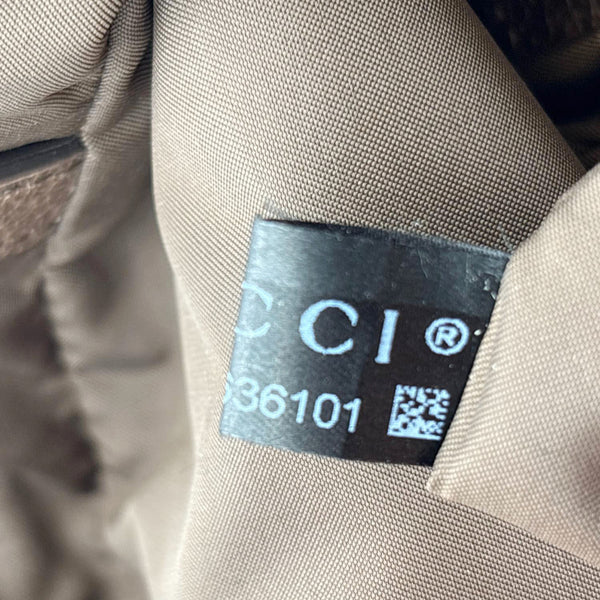 GUCCI Courrier Drawstring GG Supreme Canvas Backpack Beige 473872