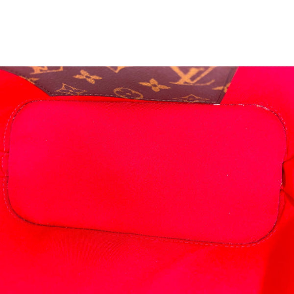 LOUIS VUITTON Alma BB Monogram Vernis Satchel Bag Red