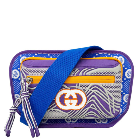GUCCI Nylon Belt Bag Multicolor 752102