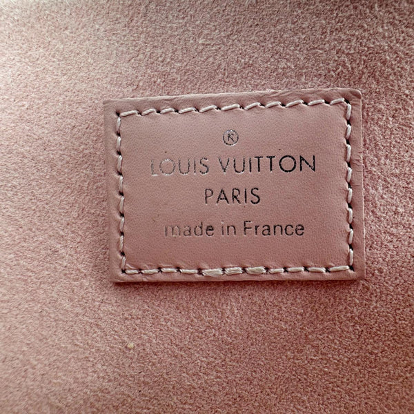 LOUIS VUITTON Felicie Pochette Epi Leather Crossbody Bag Pink