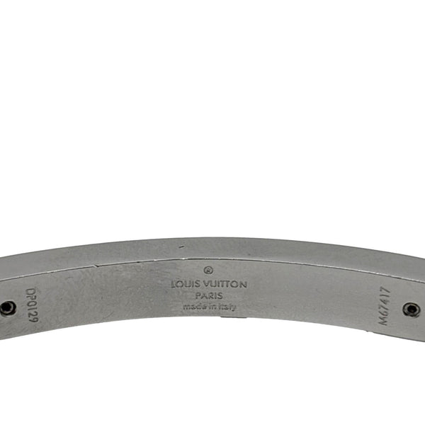 LOUIS VUITTON Space Nylon Bracelet Black