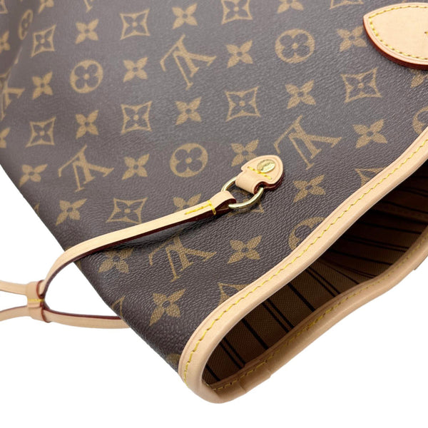 LOUIS VUITTON Neverfull GM Monogram Canvas Tote Bag Brown
