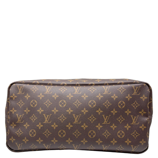 LOUIS VUITTON Neverfull GM Monogram Canvas Tote Bag Brown