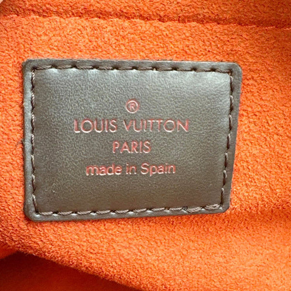 LOUIS VUITTON Sarria Mini Damier Ebene Tote Bag Brown