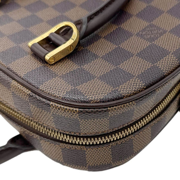 LOUIS VUITTON Sarria Mini Damier Ebene Tote Bag Brown