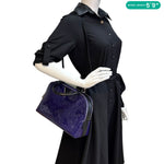LOUIS VUITTON Melrose Monogram Vernis Shoulder Bag Blueberry