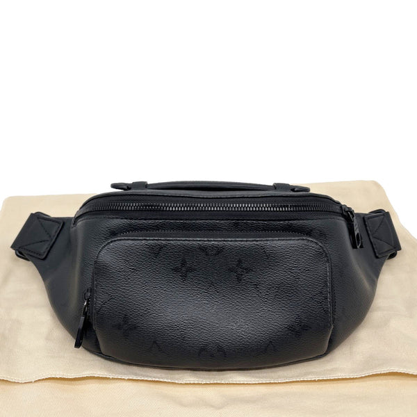 LOUIS VUITTON Rush Monogram Shadow Leather Bumbag Black