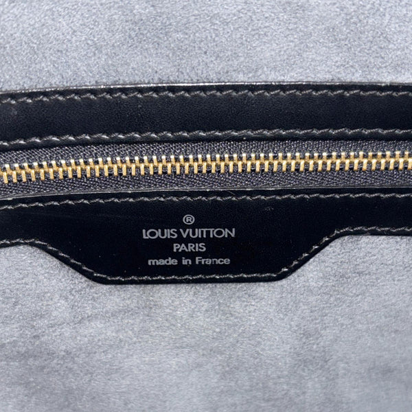 LOUIS VUITTON Sorbonne Epi Leather Briefcase Travel Bag Black