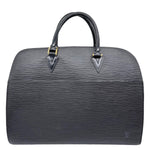 LOUIS VUITTON Sorbonne Epi Leather Briefcase Travel Bag Black