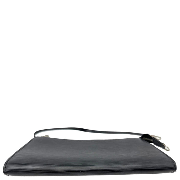 LOUIS VUITTON Pochette Accessoires Epi Leather Shoulder Bag Black