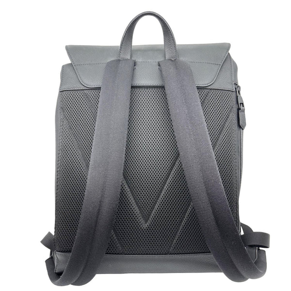 LOUIS VUITTON Fastline Waxy Calfskin Leather Backpack Grey